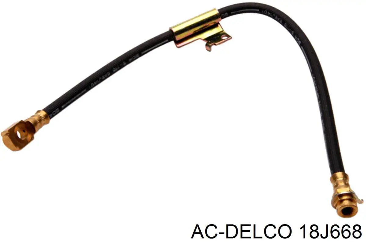 Шланг тормозной передний правый AC Delco 18J668