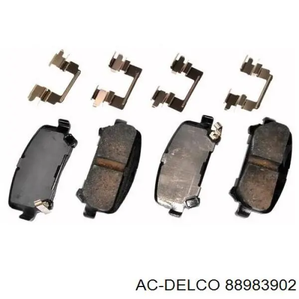 Задние тормозные колодки MKD974 Jurid/Bendix