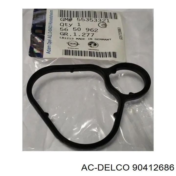 Прокладка дроссельной заслонки AC Delco 90412686
