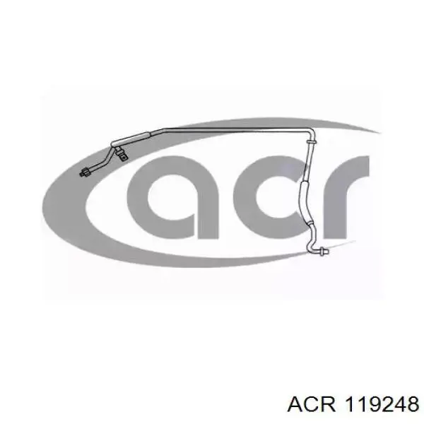 2S6H19A704AB Ford mangueira de aparelho de ar condicionado, desde o radiador até o vaporizador