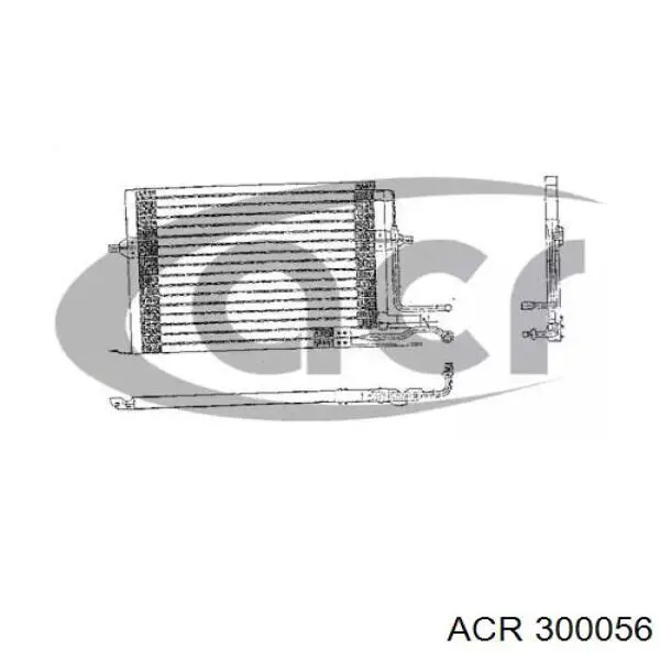 Радиатор кондиционера 300056 ACR