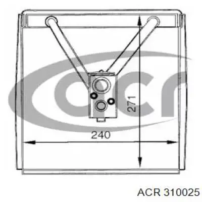 310025 ACR vaporizador de aparelho de ar condicionado