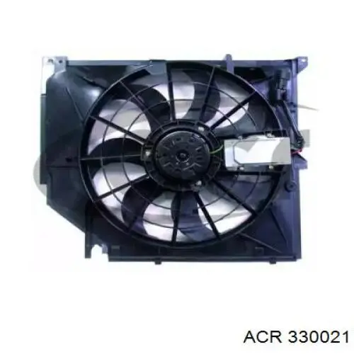 330021 ACR difusor do radiador de esfriamento, montado com motor e roda de aletas