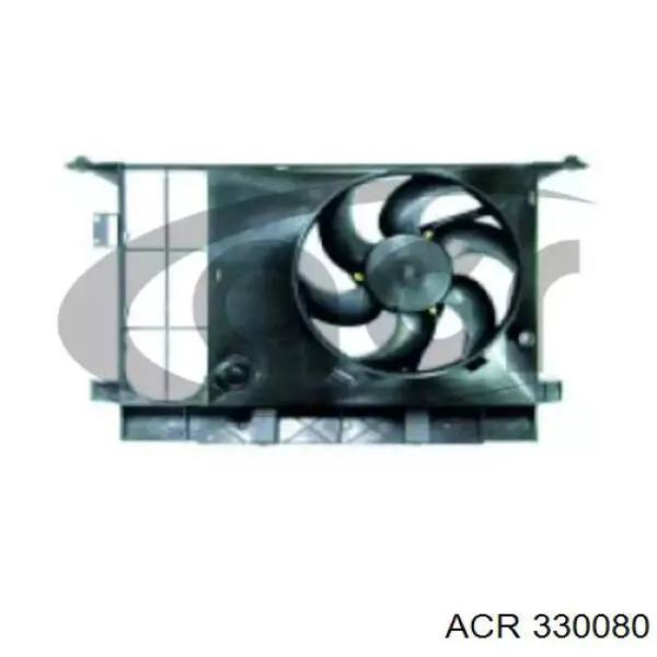 Мотор вентилятора системы охлаждения на Citroen ZX N2