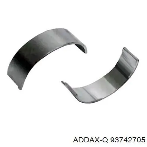 Купить 93742705 GMP Вкладыши коленвала, коренные, комплект, стандарт (STD)