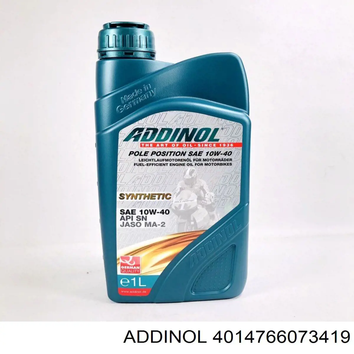Моторное масло Addinol Pole Position 10W-40 Синтетическое 1л (4014766073419)