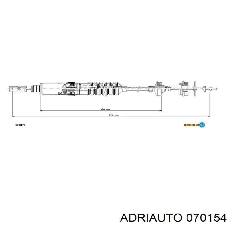 Трос сцепления Adriauto 070154 цена, от 13.47 USD