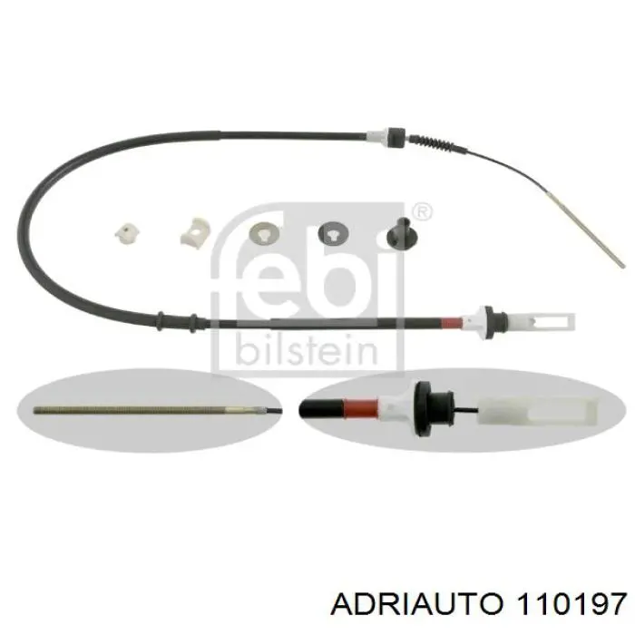 110197 Adriauto Трос сцепления