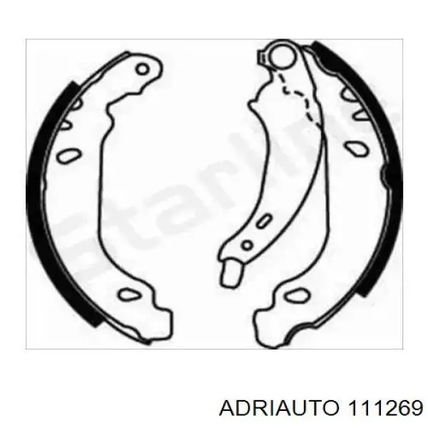 Тормозной шланг задний Adriauto 111269 цена, от 4.95 USD