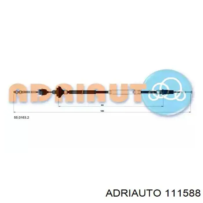 Купить 111588 Adriauto Привод и трос спидометра