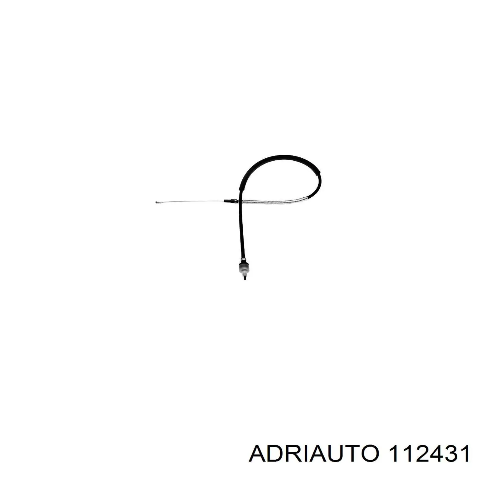 112431 Adriauto трос ручного тормоза задний левый