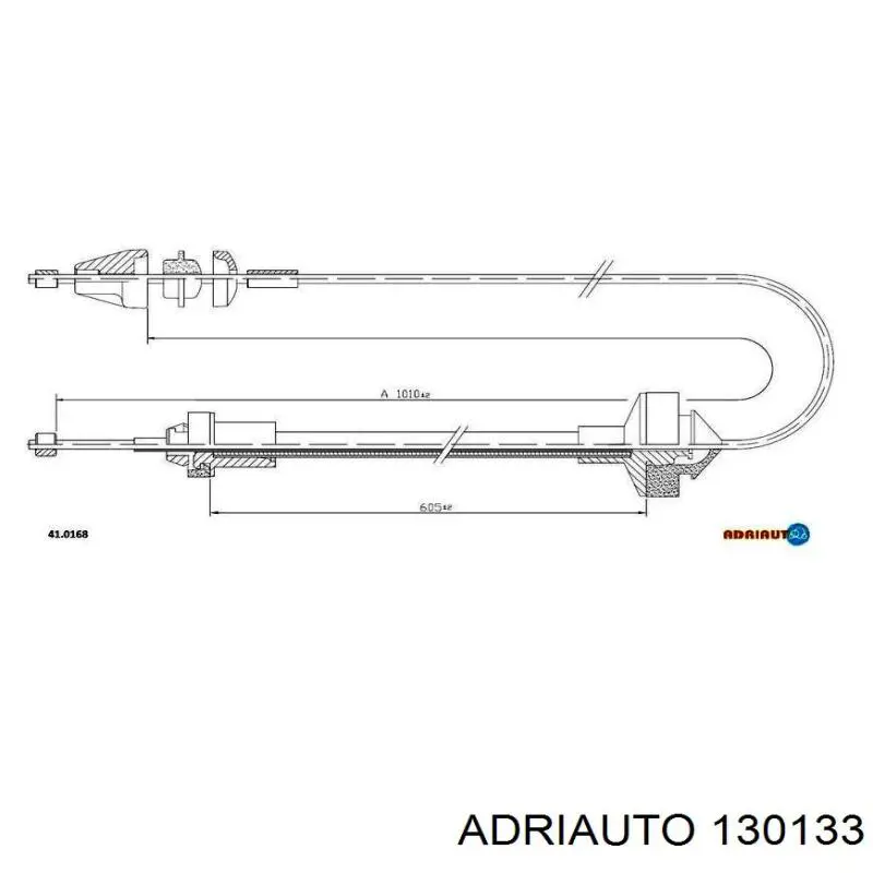 Купить AD130133 Adriauto Трос сцепления