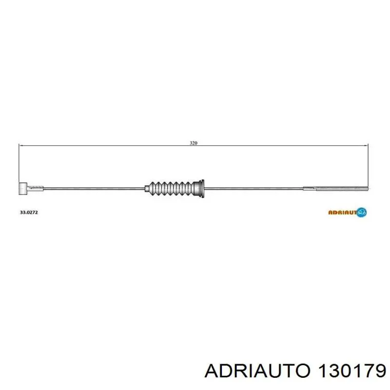 Трос сцепления Adriauto 130179 цена, от 5.37 USD