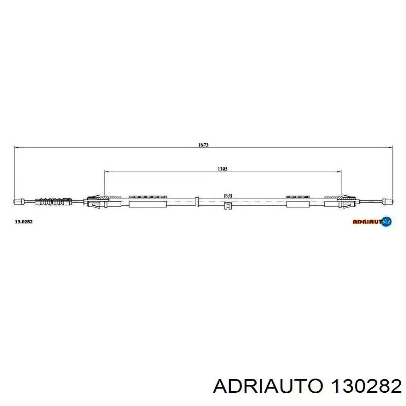 Задний трос ручника Adriauto 130282 цена, от 11.09 USD