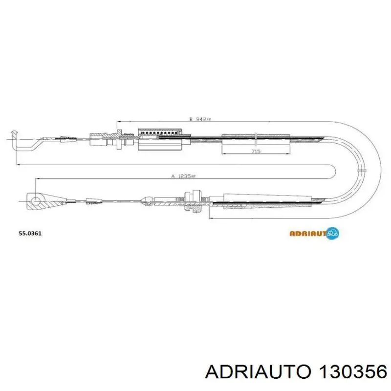 Купить 6879708 Ford Трос газа