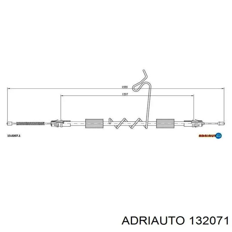 Трос ручника 132071 Adriauto