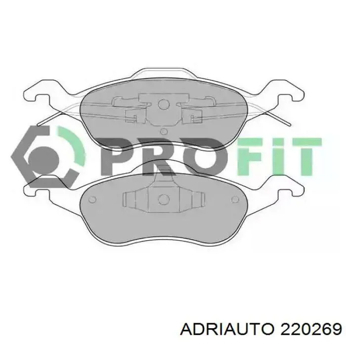 Задний правый трос ручника AD220269 Adriauto