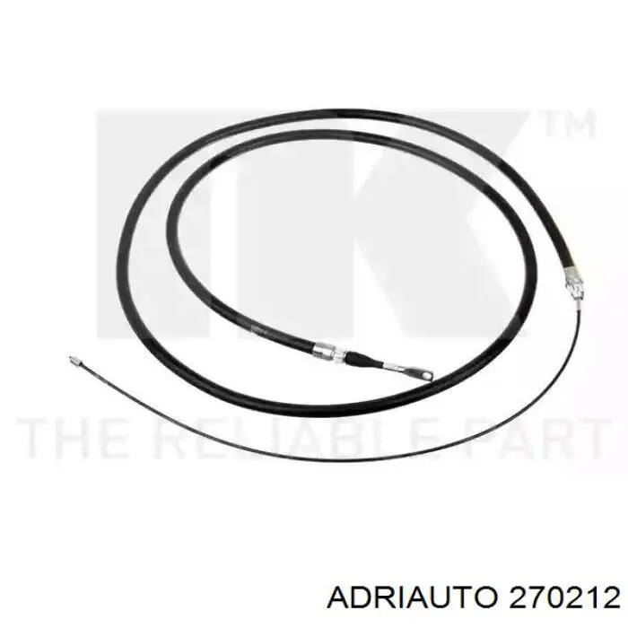 Передний трос ручника 270212 Adriauto