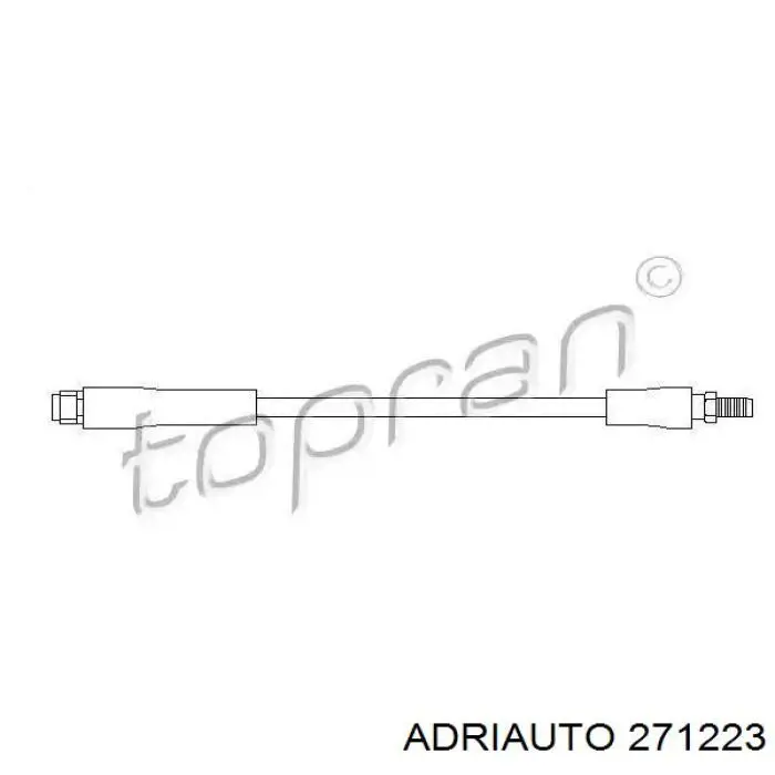 Купить 271223 Adriauto Шланг тормозной передний