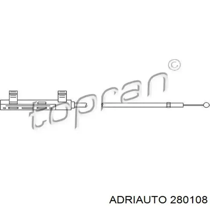 Трос сцепления Adriauto 280108 цена, от 11.66 USD