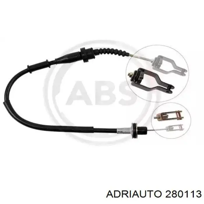Трос сцепления Adriauto 280113 цена, от 11.95 USD