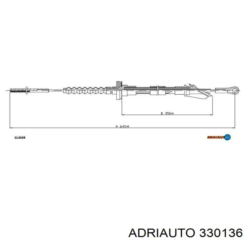 Трос сцепления Adriauto 330136 цена, от 8.35 USD