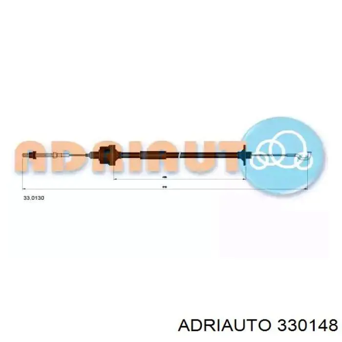 Купить 330148 Adriauto Трос сцепления