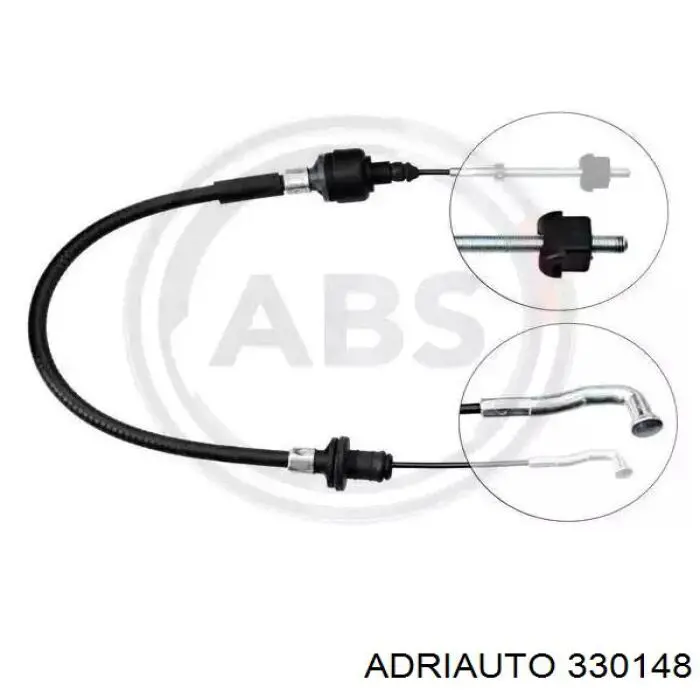 Трос сцепления Adriauto 330148 цена, от 7.11 USD