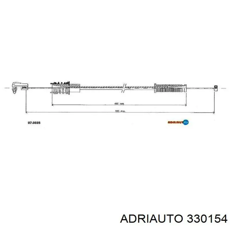 Купить 330154 Adriauto Трос сцепления