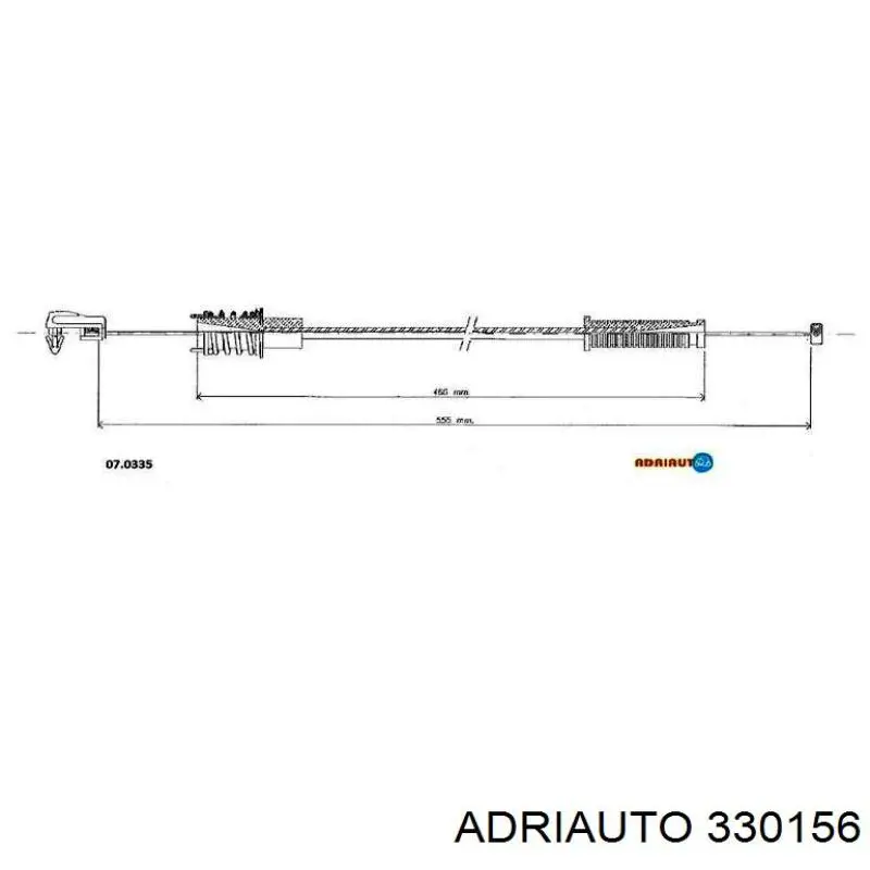 Купить 330156 Adriauto Трос сцепления