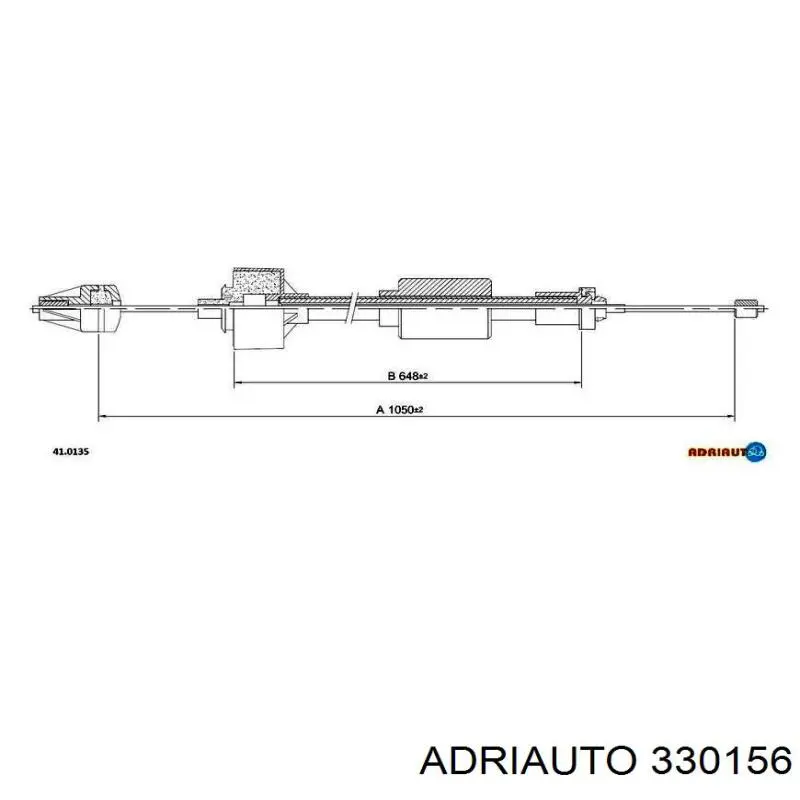 Трос сцепления Adriauto 330156 цена, от 8.23 USD