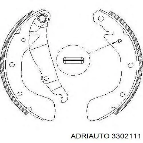 Задний трос ручника Adriauto 3302111 цена, от 3.75 USD