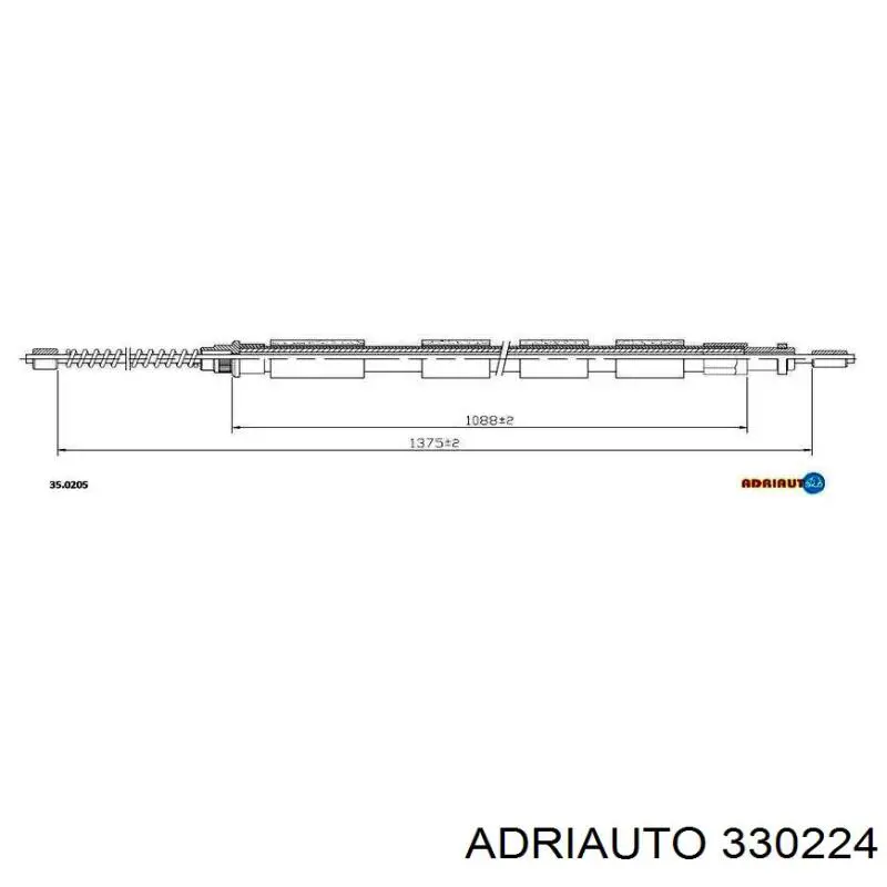 Задний трос ручника AD330224 Adriauto