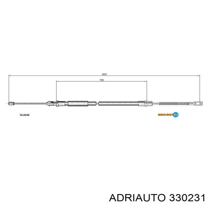 Купить 330231 Adriauto Тормоз стояночный