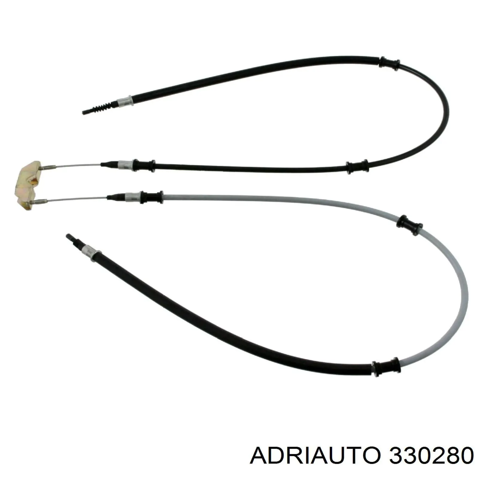 Cable de freno de mano trasero derecho/izquierdo 330280 Adriauto