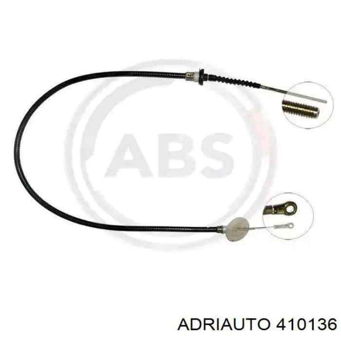 Трос сцепления 410136 Adriauto