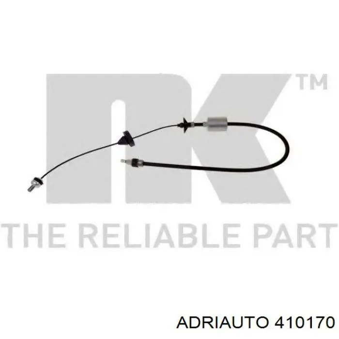 Cable de embrague 410170 Adriauto