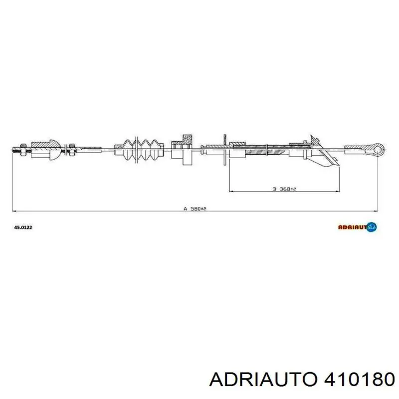 Трос сцепления Adriauto 410180 цена, от 8.62 USD