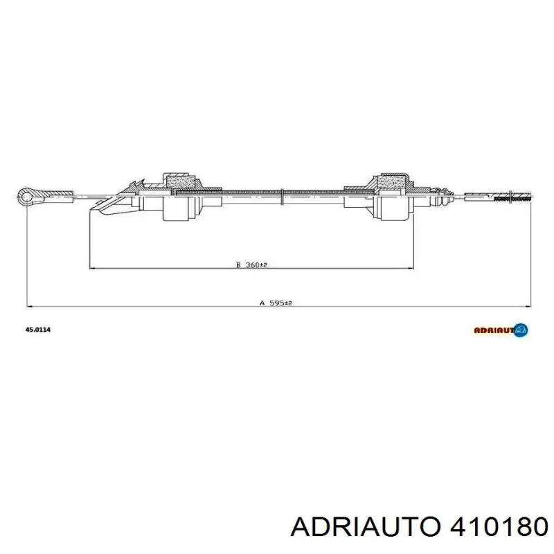 Купить 410180 Adriauto Трос сцепления