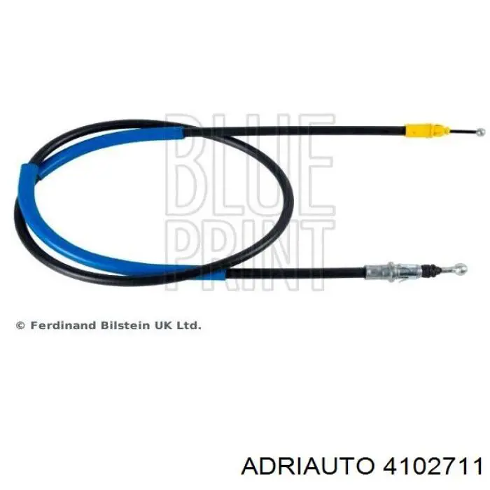 Cable de freno de mano trasero izquierdo 4102711 Adriauto