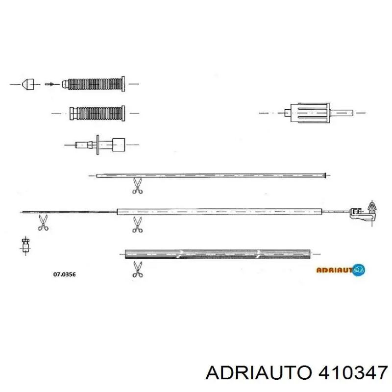 Тяга газа Adriauto 410347 цена, от 5.99 USD