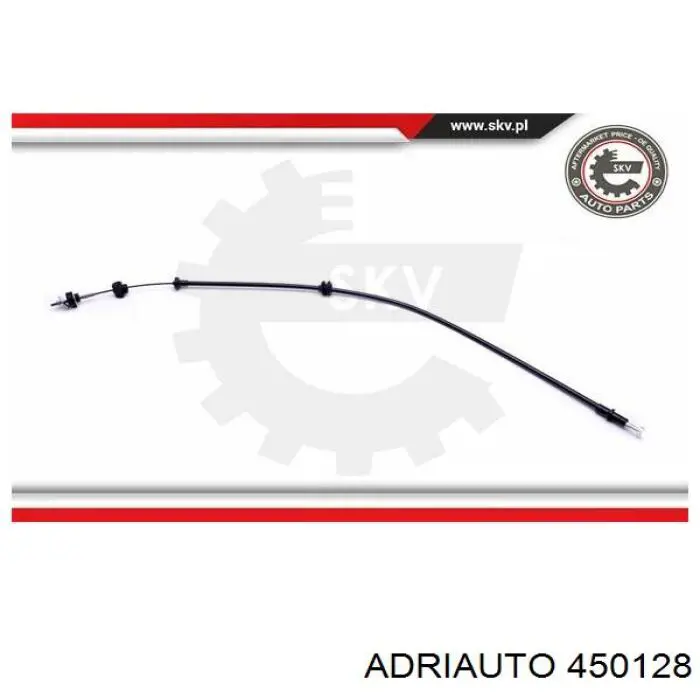 Cable de embrague 450128 Adriauto