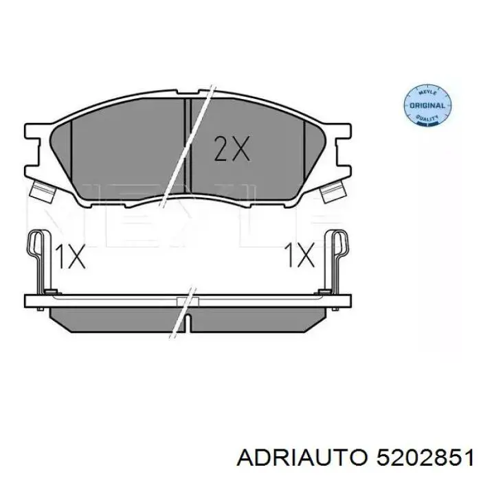 52.0285.1 Adriauto cabo do freio de estacionamento traseiro esquerdo