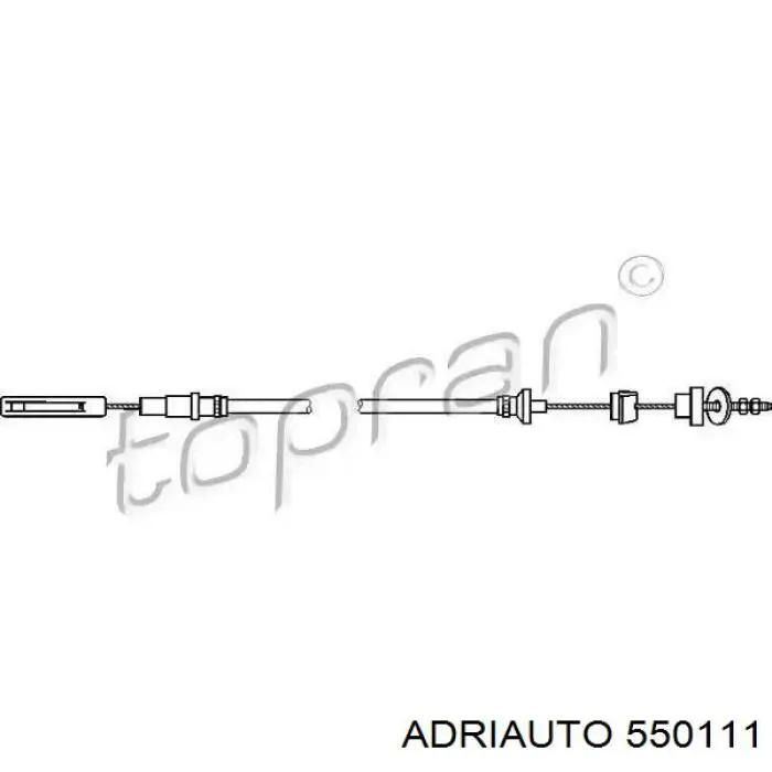 Трос сцепления Adriauto 550111 цена, от 5.48 USD