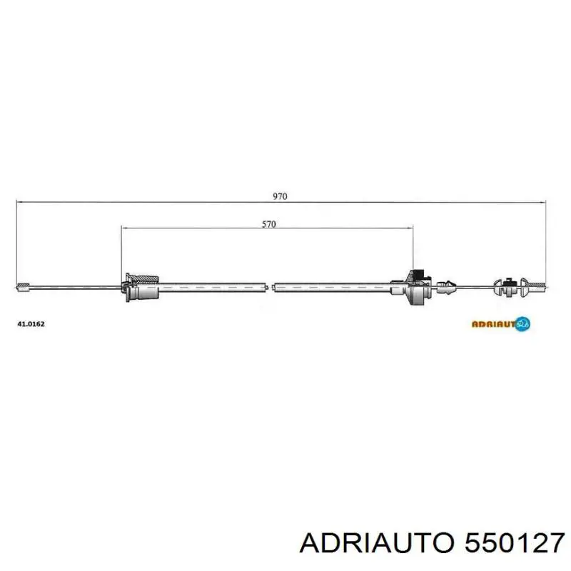 Тросик сцепления Adriauto 550127