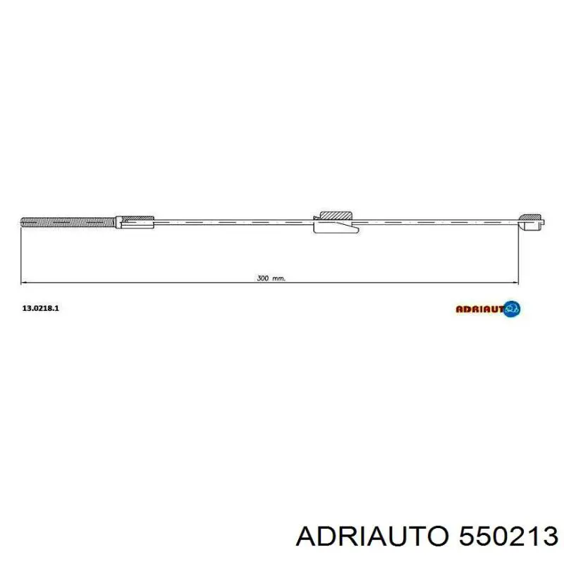 Задний трос ручника Adriauto 550213 цена, от 6.10 USD