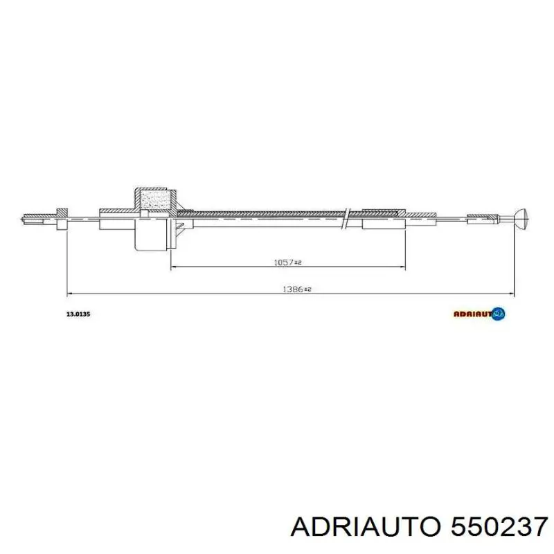 Купить 550237 Adriauto Тормоз стояночный