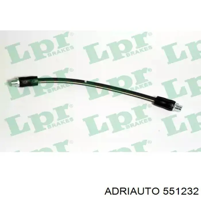 Latiguillo de freno delantero 551232 Adriauto