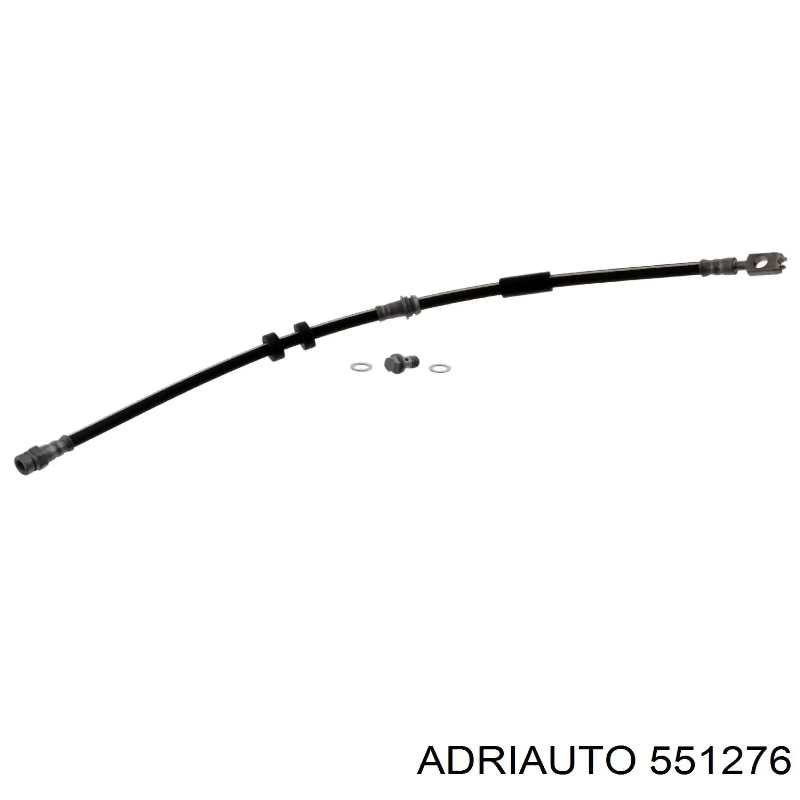 55.1276 Adriauto шланг тормозной передний