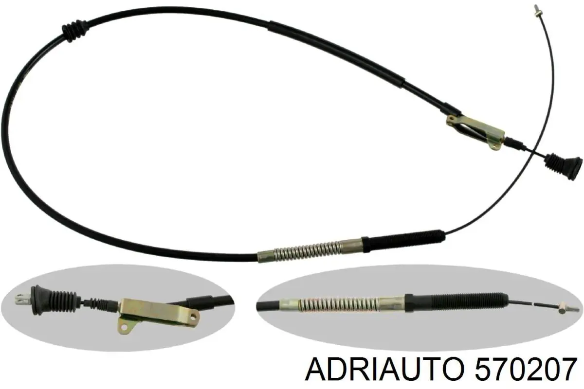 Трос ручного тормоза задний Adriauto 570207 цена, от 17.77 USD